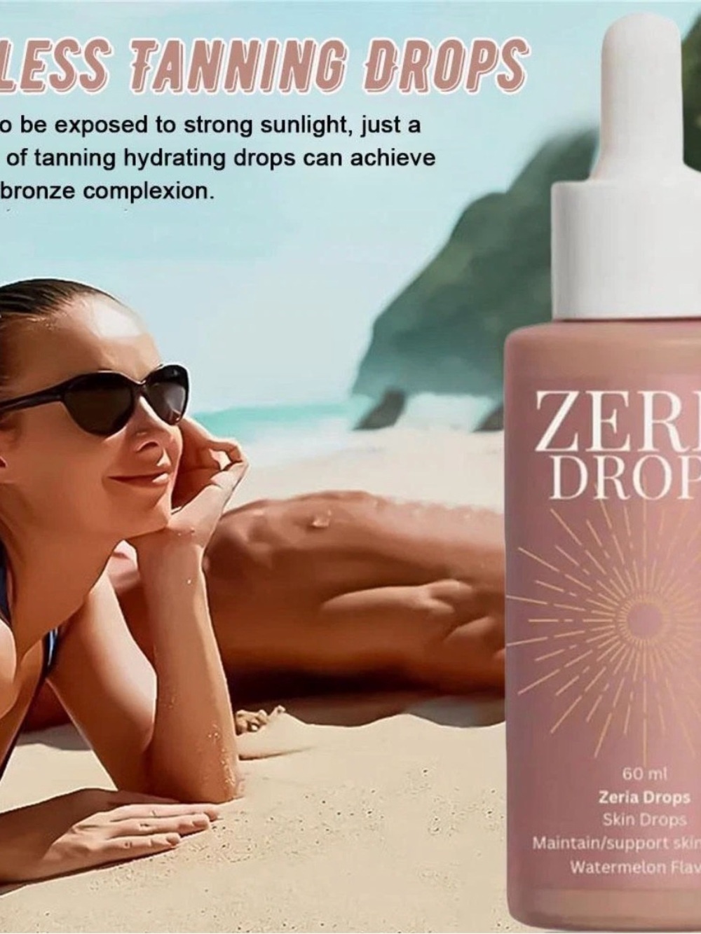 Zeria Drops Tanning Hydrating Drops